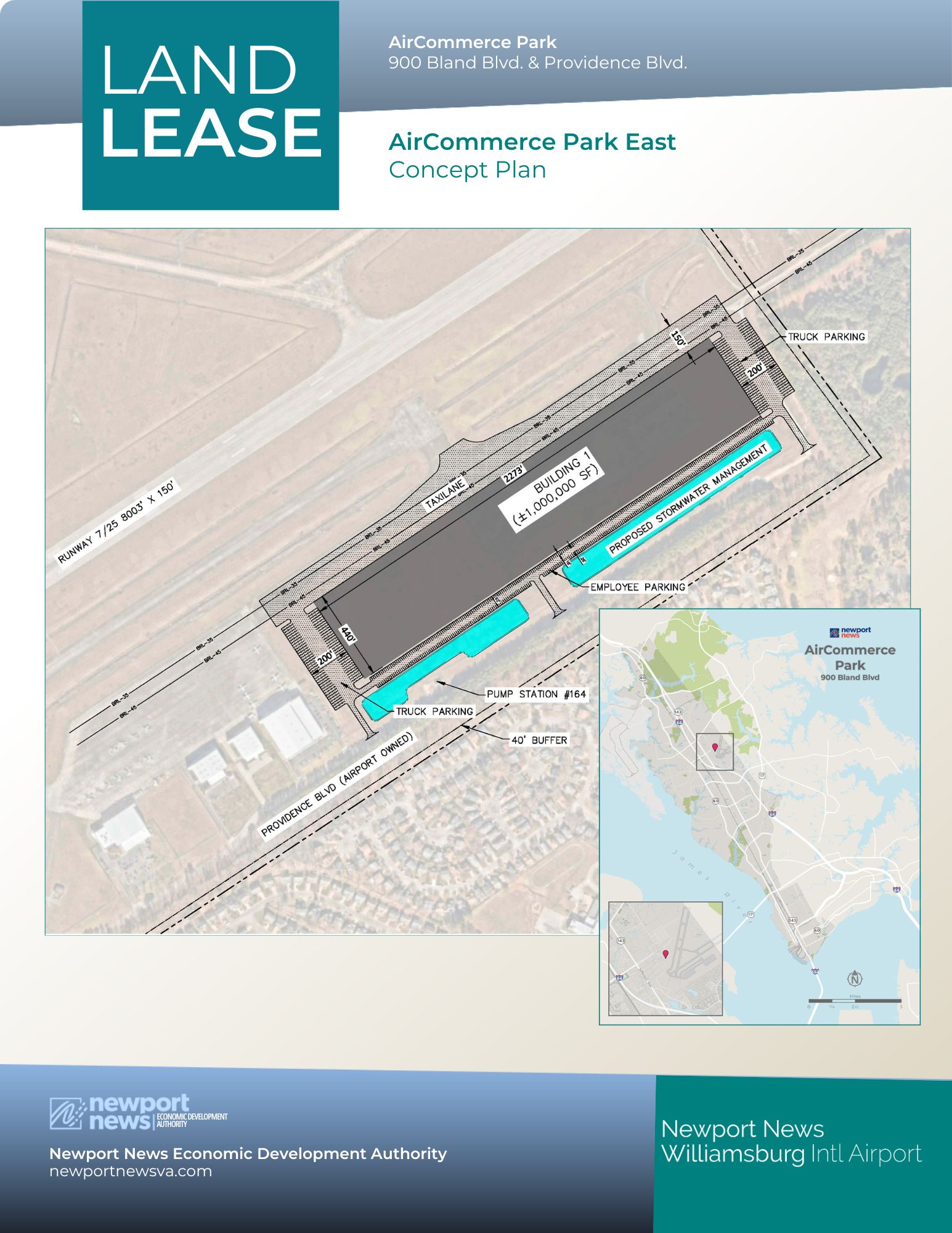 Aerial graphic of land